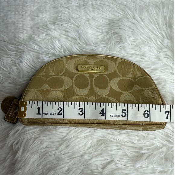 COACH Limited Edition Collection Estee Lauder Cosmetic Case Make up Bag - Picture 7 of 8